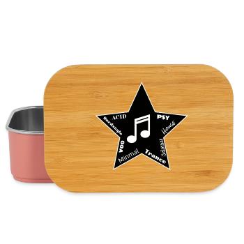 EDM Techno Stern - Lunch Box - Hellrosa - Vorne