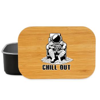 Astronaut, Chill out - Lunch Box - Schwarz - Vorne