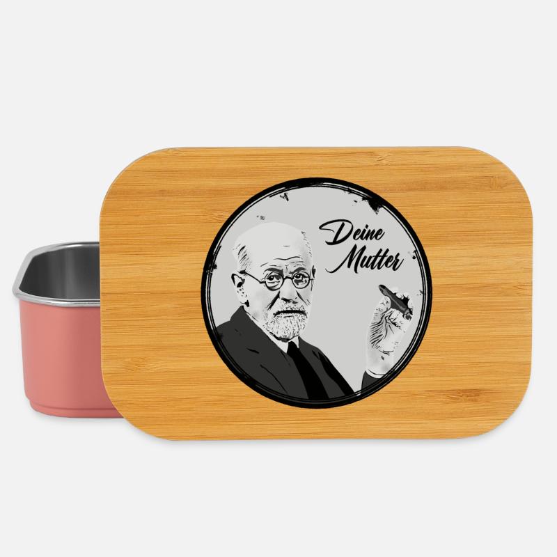 Deine Mutter Freud - Lunch Box - Hellrosa