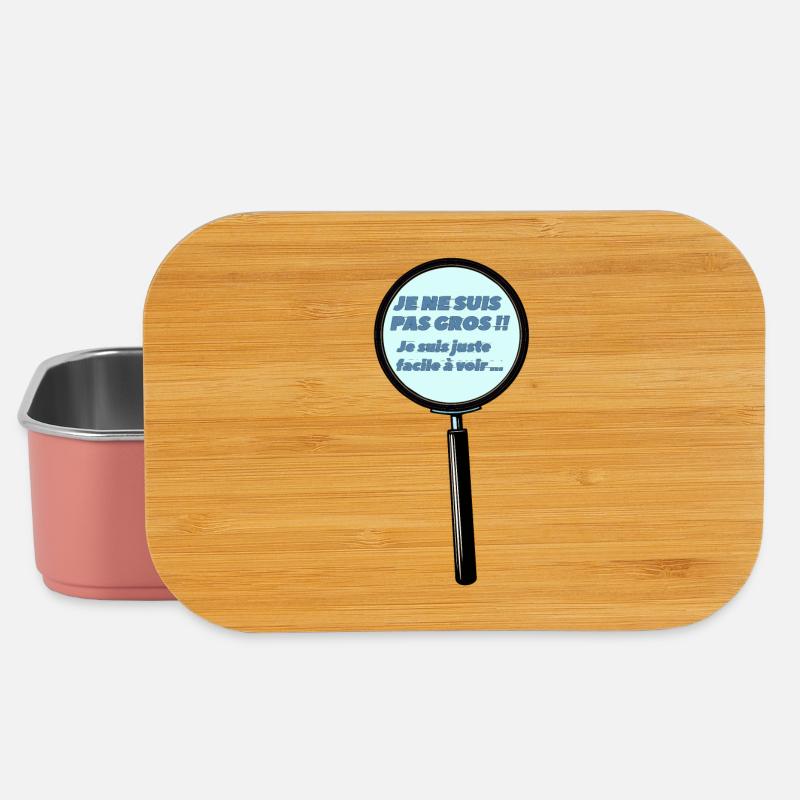 I'm not fat - Lunch Box - light pink