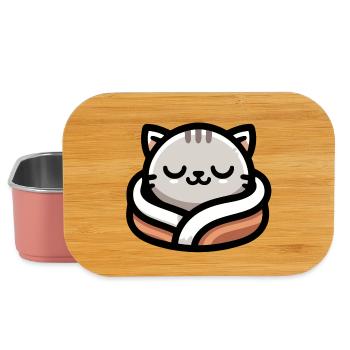 Slumber Paws: The Dreamy Tabby - Lunch Box - light pink - Front