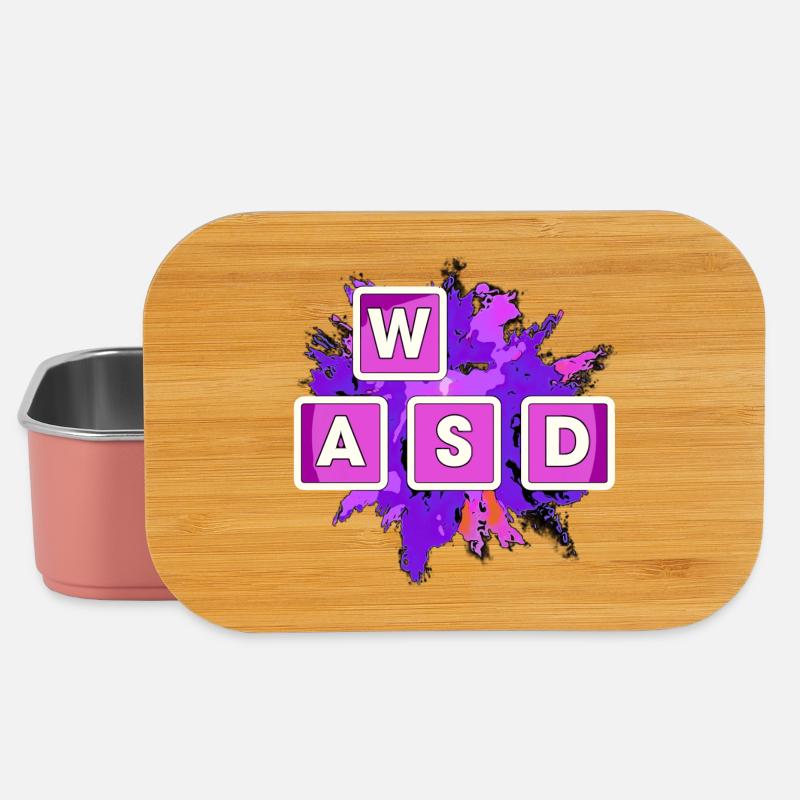 WASD Splash Gaming Blocks - Lunch Box - light pink
