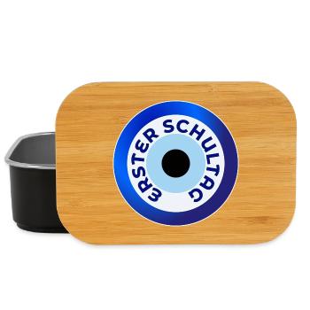 EINSCHULUNG ERSTER SCHULTAG - Lunch Box - Schwarz - Vorne