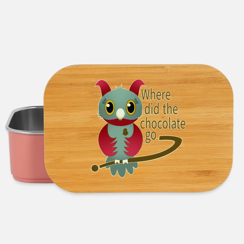 Chocolate green - Lunch Box - light pink