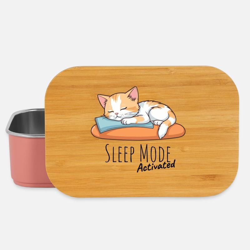 Sleep Mode Activated - Lunch Box - light pink