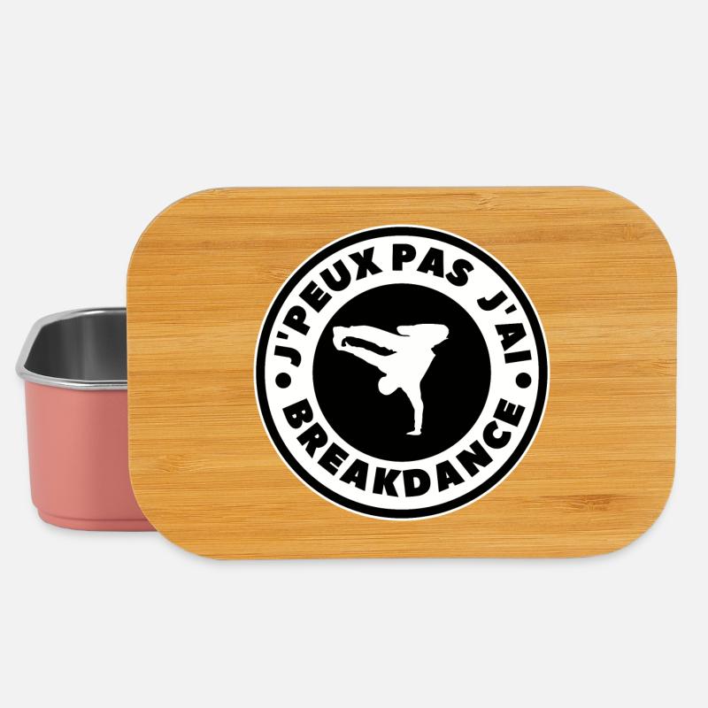 I can't I have breakdance - Lunch Box - light pink