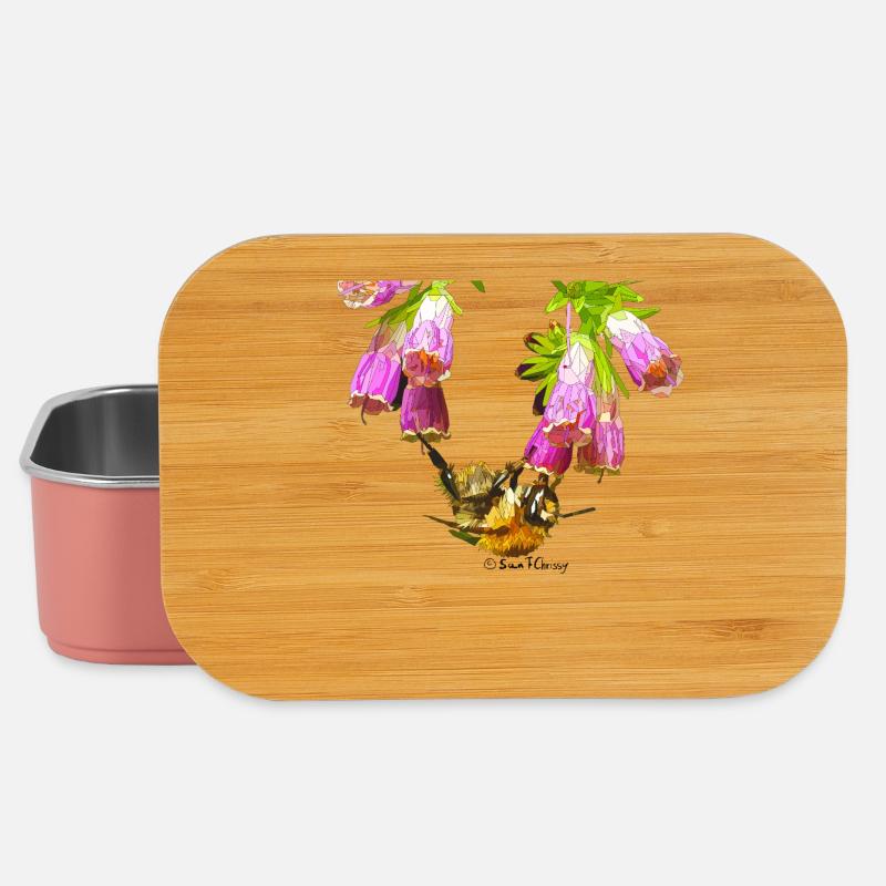 Bienchenmosaik mit Realistik Effekt - Lunch Box - Hellrosa