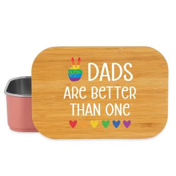 LGBTQ Pride Month - Zwei Väter sind besser als einer - Lunch Box - Hellrosa - Vorne