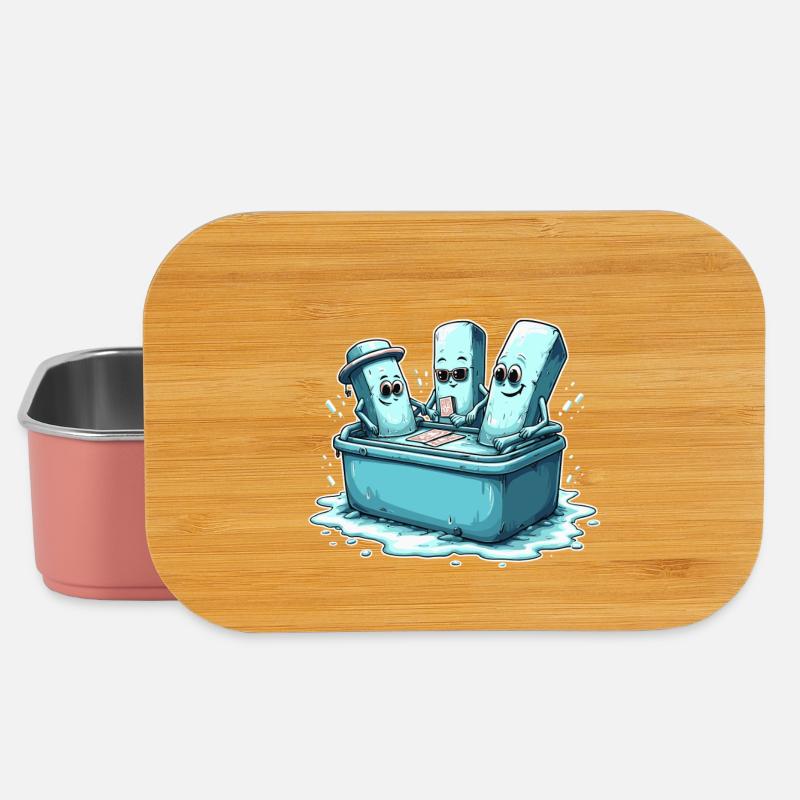 Icecube Lolly Pool Party Design - Lunch Box - Hellrosa