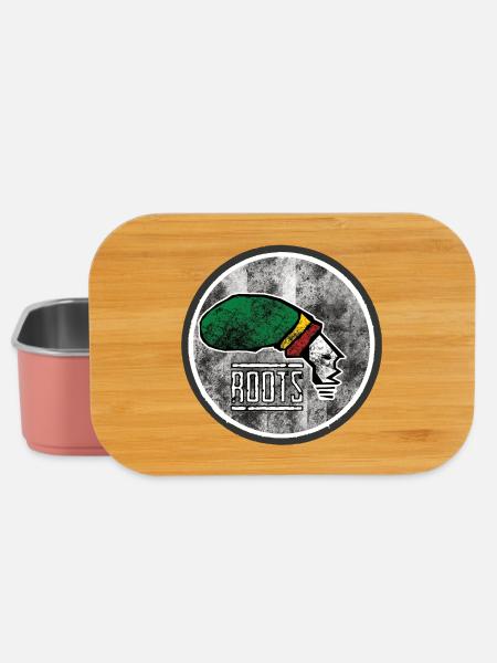 Roots Afrocentric Graphic Design - Lunch Box - Hellrosa