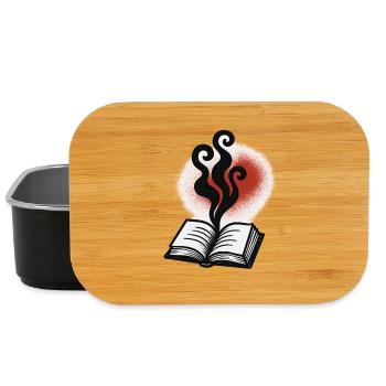A book's spark of imagination - Lunch Box - black - Front