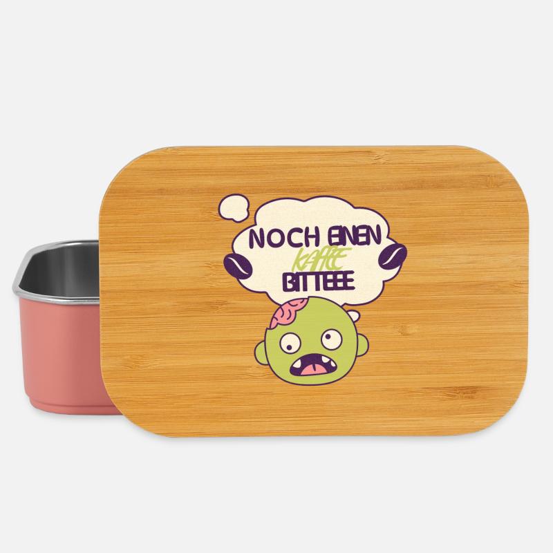 J’ai besoin de café - Boîte à goûter - rose clair