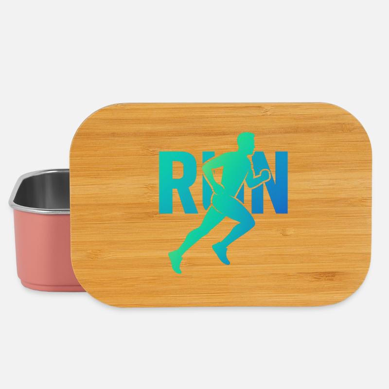 Running dynamique - Boîte à goûter - rose clair