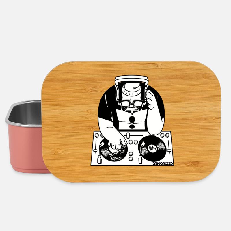 DJ - Lunch Box - Hellrosa