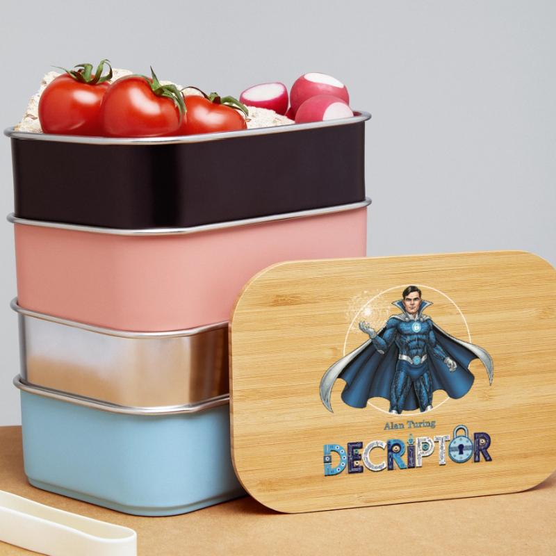 Hero Coder Decryptor Lunch Box