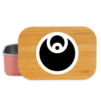 Circle Emblem Filled - Lunch Box - light pink - Front
