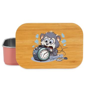 Réveil du matin Chaos Otter - Boîte à goûter - rose clair - Devant