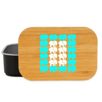 Elephant - Lunch Box - black - Front