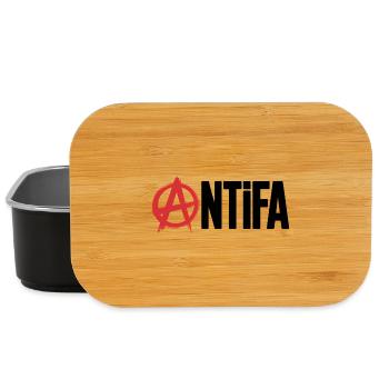 Anarchy Antifa - Antifascists Tee - Lunch Box - black - Front
