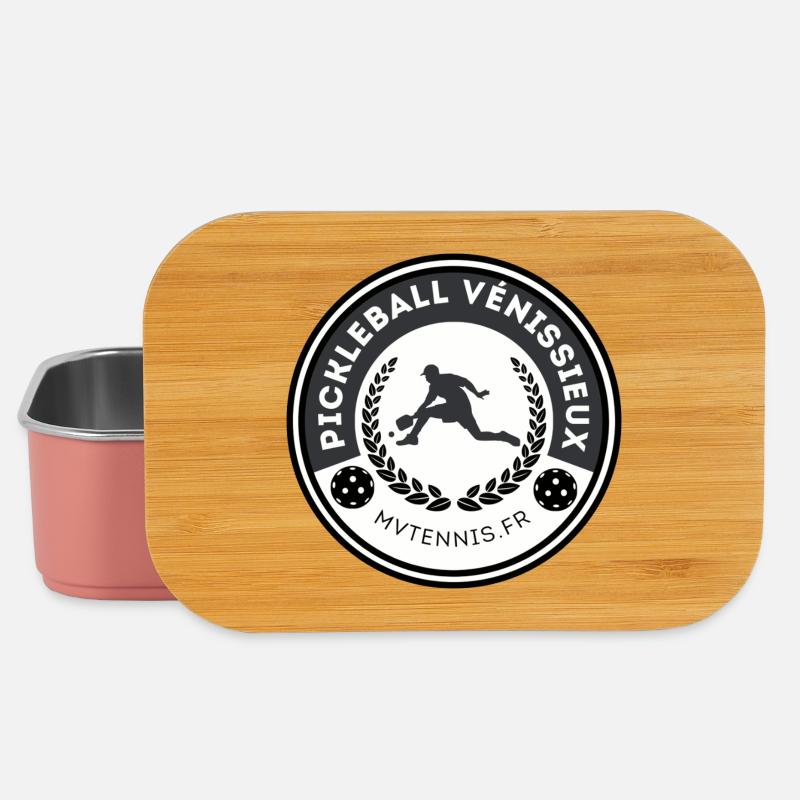 LOGO MVT PICKLEBALL - Boîte à goûter - rose clair