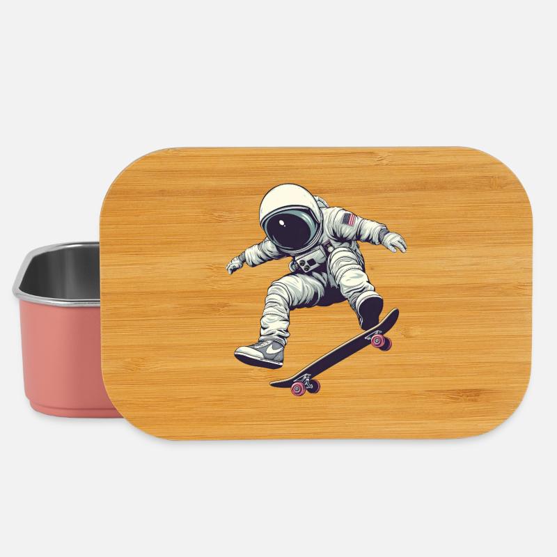 Skating in Space - Boîte à goûter - rose clair
