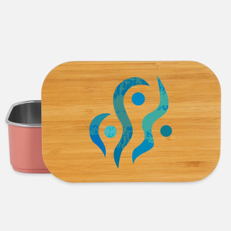 Yoga design_36 - Boîte à goûter - rose clair