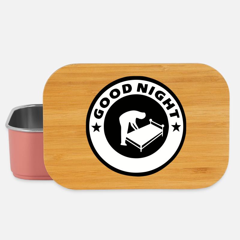 Good Night Good Night - Lunch Box - Hellrosa