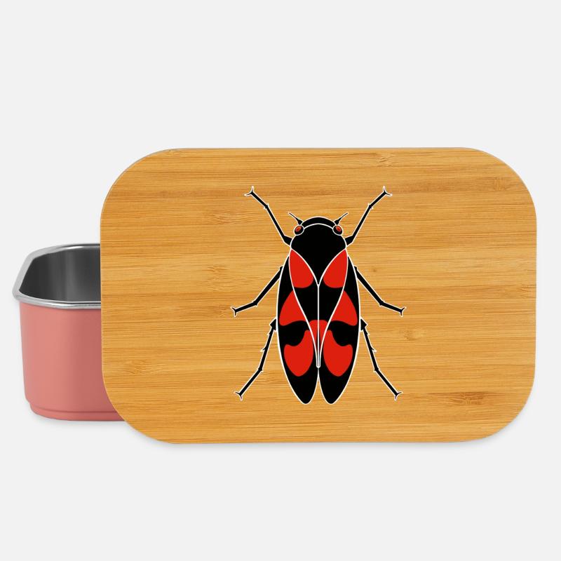 Blood cicada - Lunch Box - light pink