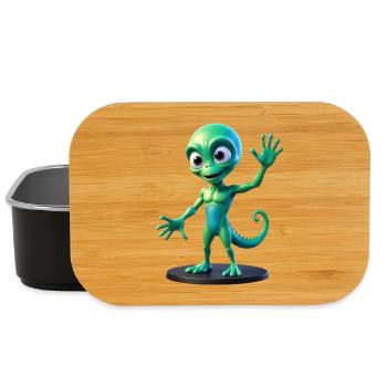 Emerald Galactic Scout - Lunch Box - black - Front
