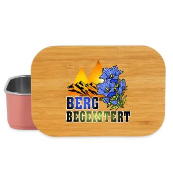 Bergbegeistert-Enzian - Lunch Box - Hellrosa - Vorne