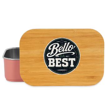 Bello Da Best : Insigne vintage - Boîte à goûter - rose clair - Devant