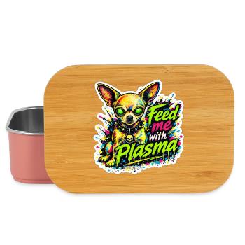 Feed me Plasma - Lunch Box - Hellrosa - Vorne
