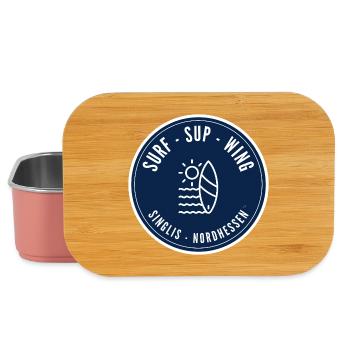 Surf SUP Wing Singlis Nordhessen – Badge - Lunch Box - Hellrosa - Vorne