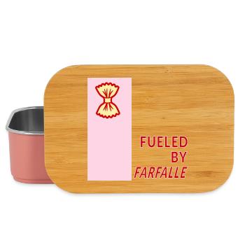 Fueled by Farfalle - Lunch Box - light pink - Front
