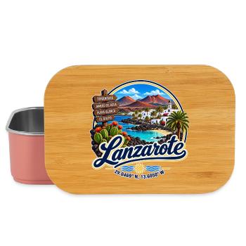 Lanzarote - Islas Canarias - Kanaren - Spanien - Lunch Box - Hellrosa - Vorne