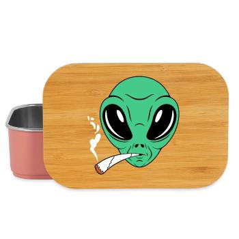Raucher Alien - Lunch Box - Hellrosa - Vorne