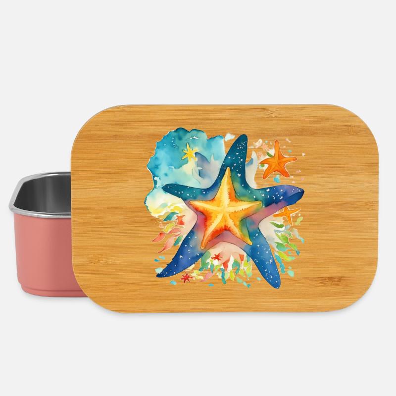 Seestern - Lunch Box - Hellrosa