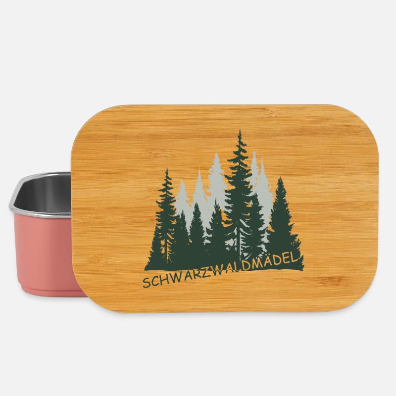Schwarzwaldmädel - Lunch Box - Hellrosa