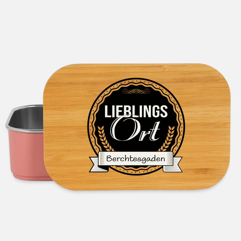 Lieblingsort Berchtesgaden - Lunch Box - Hellrosa