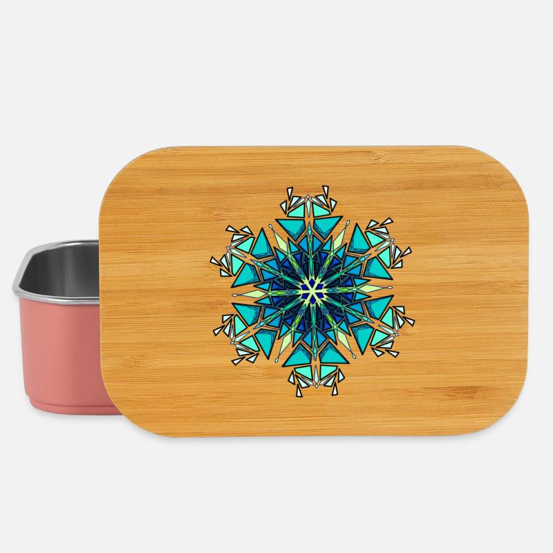 Schneeflocke - Lunch Box - Hellrosa
