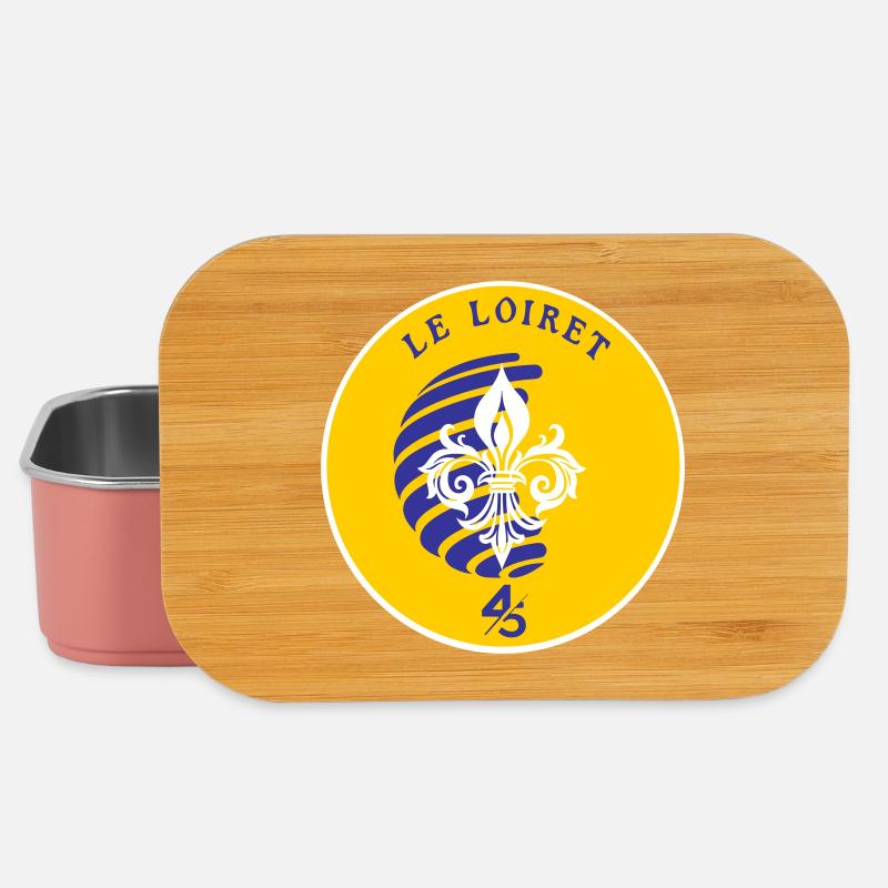 Fleur de Lys Loiret 45 - Boîte à goûter - rose clair