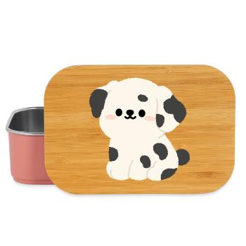Dalmatian Puppy Plush Print - Lunch Box - light pink - Front