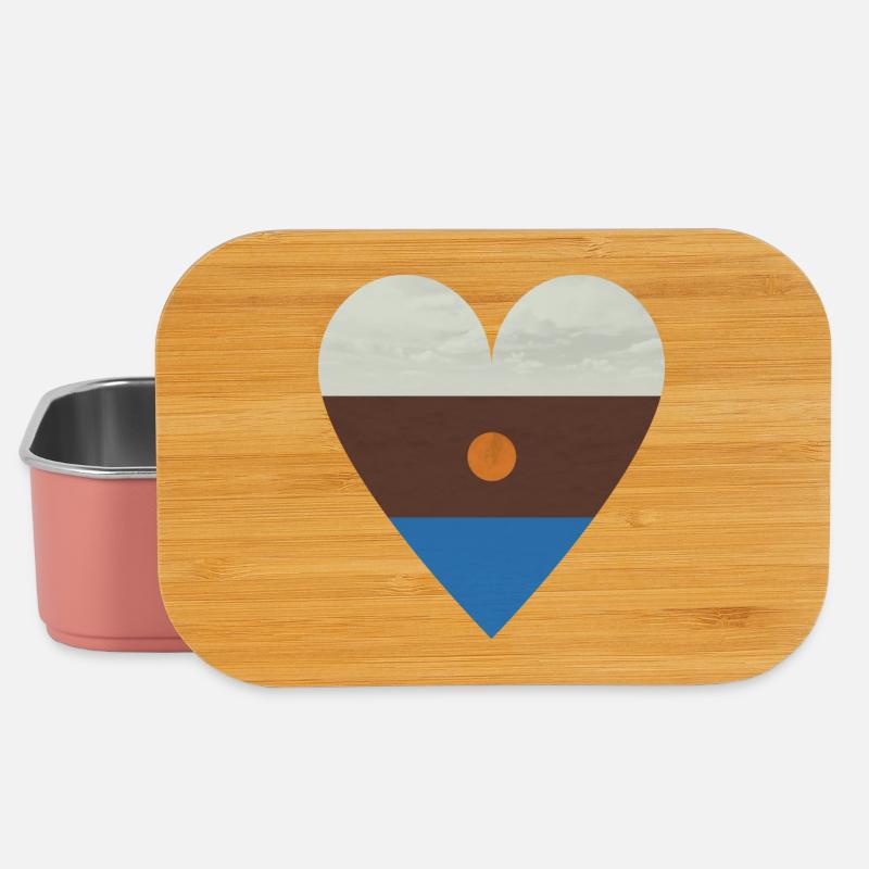 4 Elemente - Lunch Box - Hellrosa