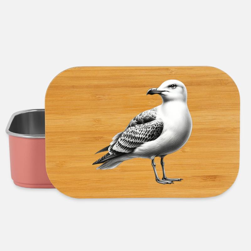 Möwe - Lunch Box - Hellrosa
