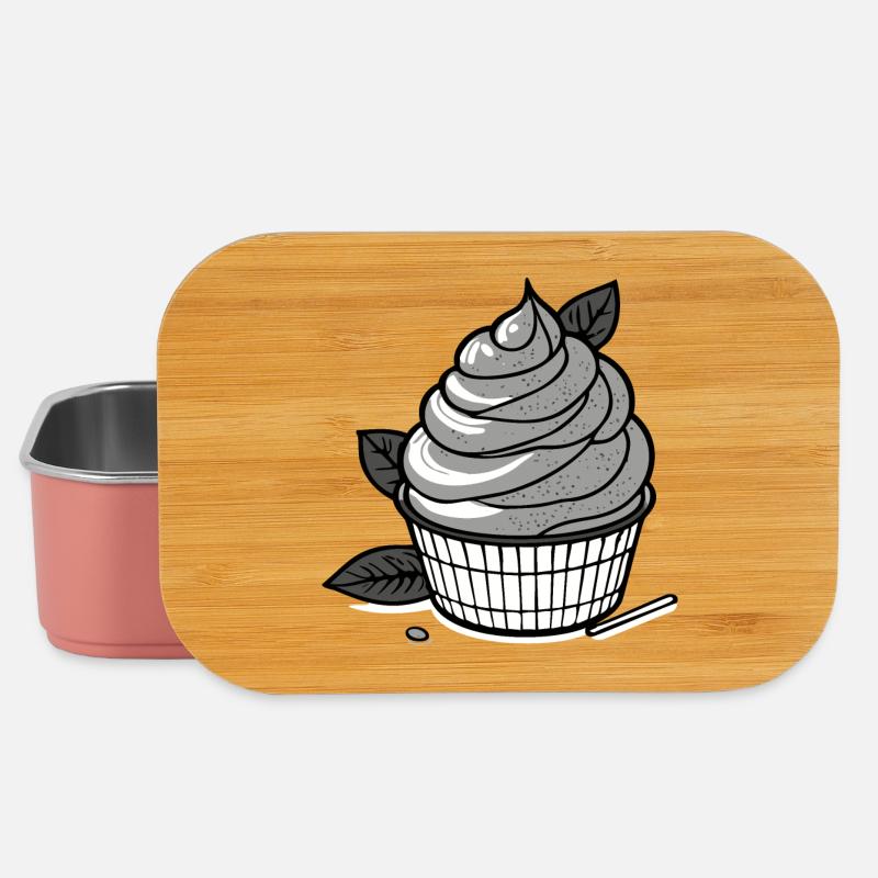 Matcha IceCream - Lunch Box - light pink