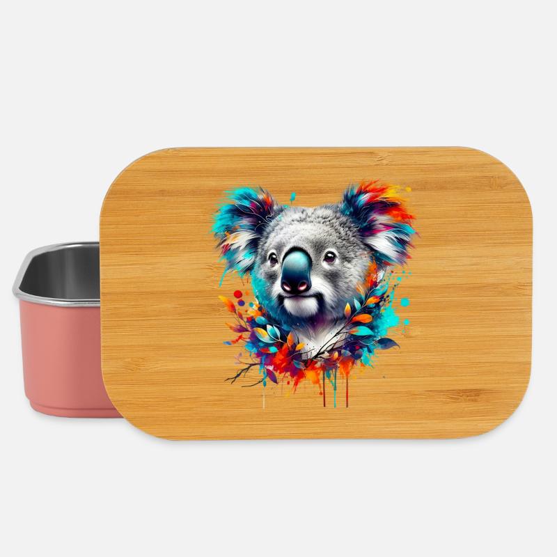 Koala - Lunch Box - Hellrosa