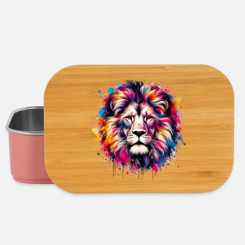 Löwe - Lunch Box - Hellrosa
