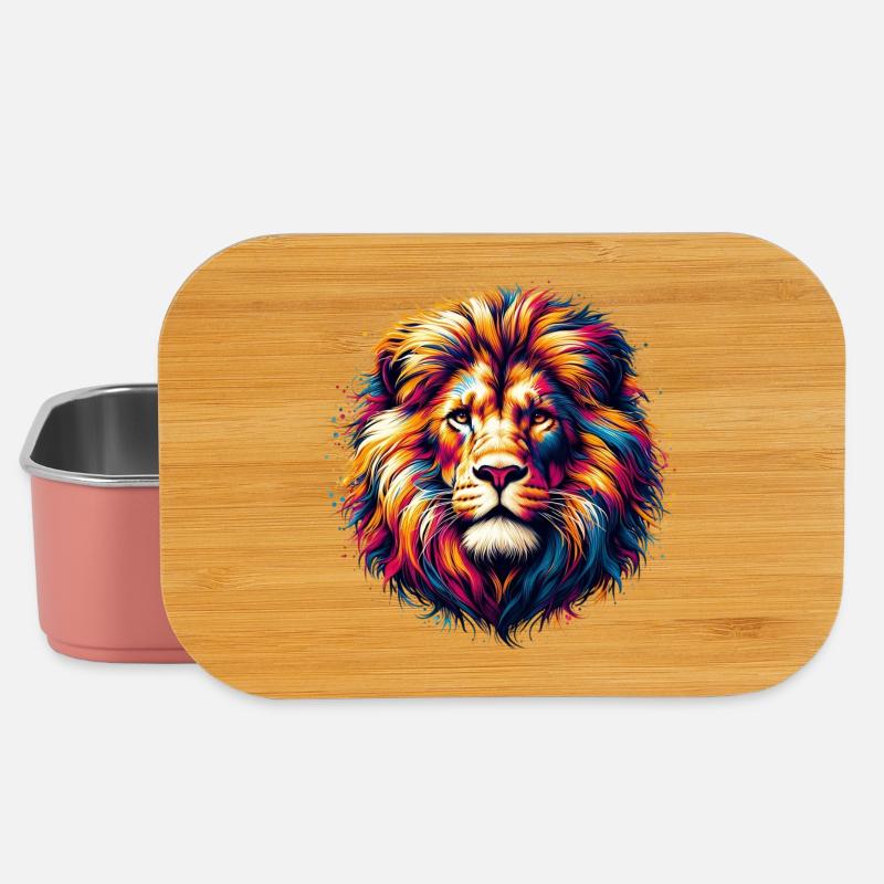 Löwe - Lunch Box - Hellrosa