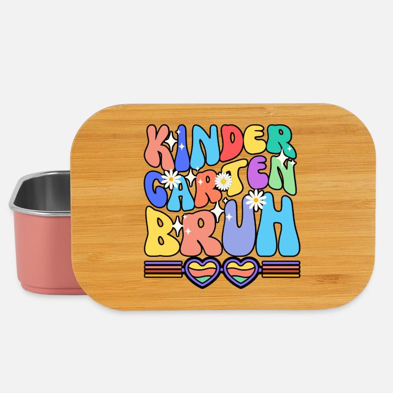 KINDERGARTEN BRUH - Lunch Box - Hellrosa