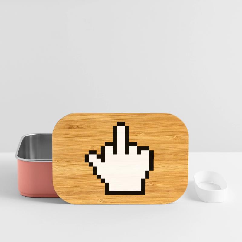 Mouse Hand Middle Finger Mouse Pointer Lunch Box
